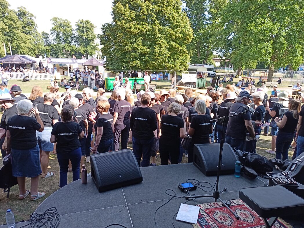 PTZ camera in a church setting